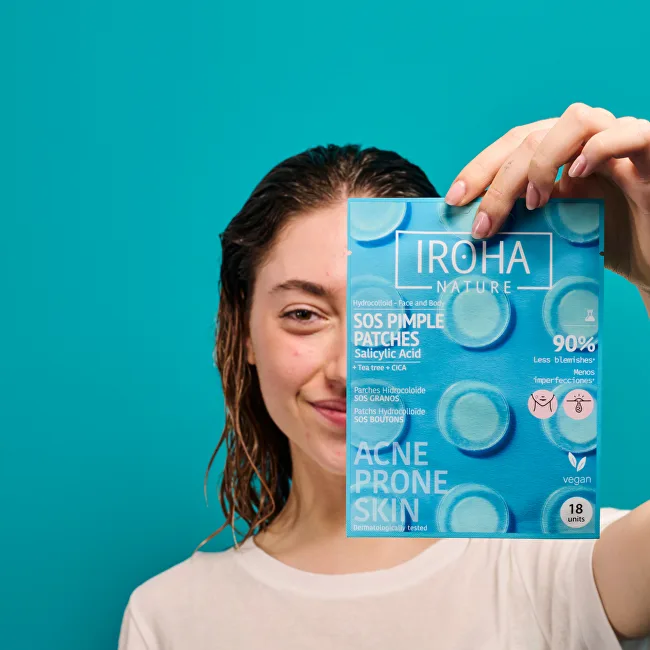 Iroha Patches for acne and skin imperfections SOS Pimple Patches 18 pcs thumbnail 6