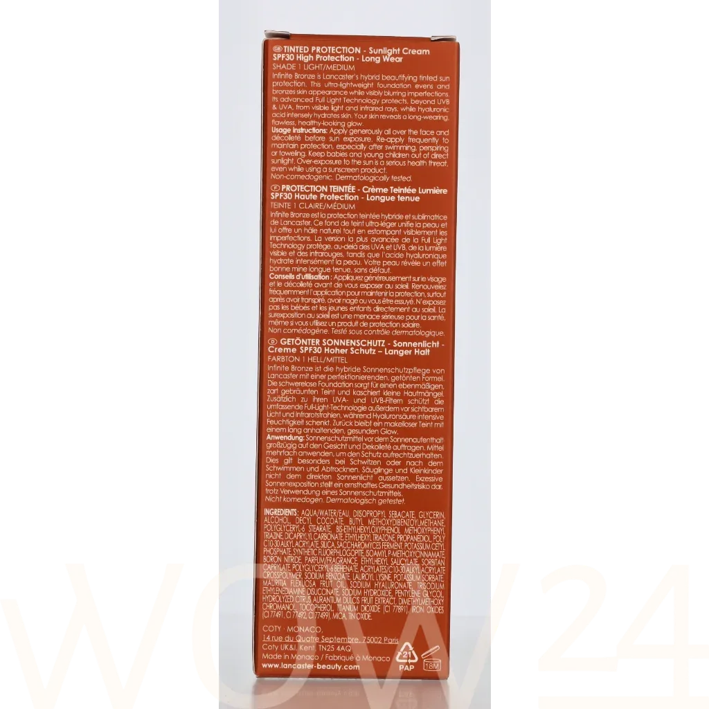 Lancaster Infinite bronze tinted protection thumbnail 3