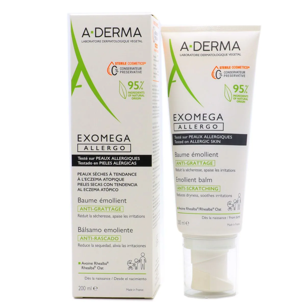 A-Derma A-Derma Exomega Allergo Emollient Balm thumbnail 7