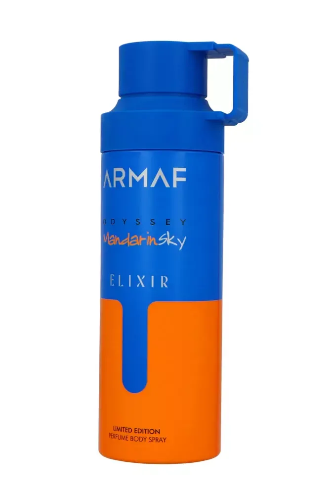Armaf Beauté Armaf, Odyssey Mandarin Sky Elixir, Woody, Deodorant Spray, For Men, 200 ml thumbnail 3