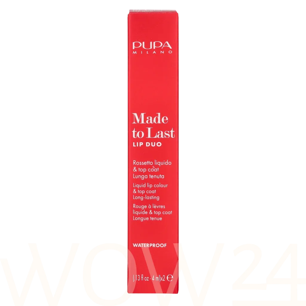 Pupa Pupa Made To Last Waterproof Lip Duo thumbnail 2