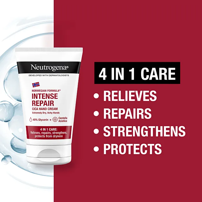 Neutrogena Norwegian Formula Intense Repair Cica Hand Cream thumbnail 2