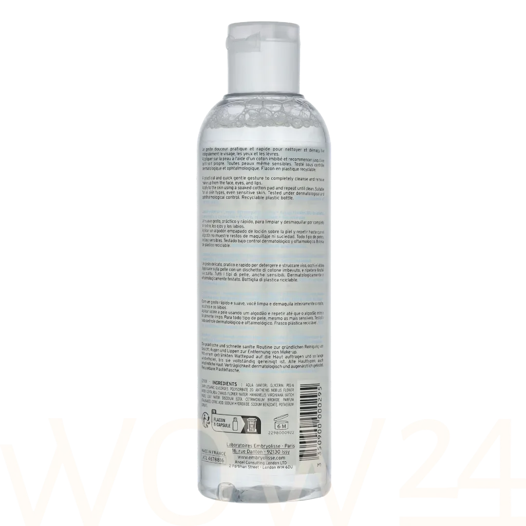 Embryolisse Cleansers and Make-up Removers Micellar Lotion thumbnail 3