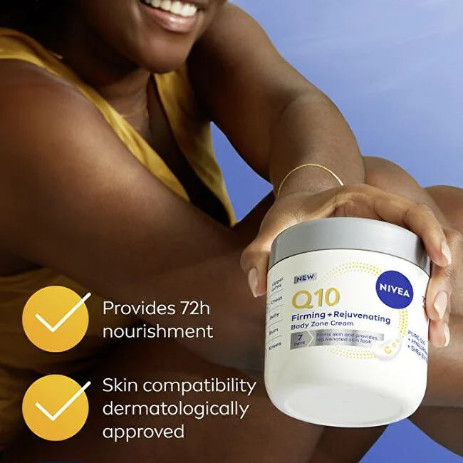 Nivea Firming and Rejuvenating Body Zone Cream Q10 400 ml thumbnail 3