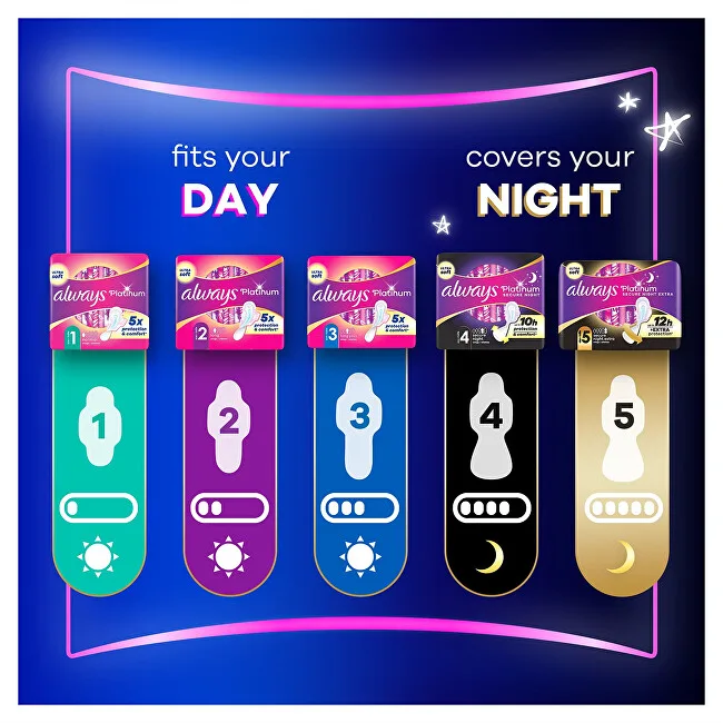 Always Platinum Normal sanitary napkins 48 pcs thumbnail 5