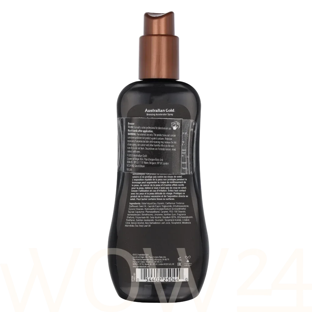 Australian Gold Bronzing Accelerator Dark Tanning Spray thumbnail 3