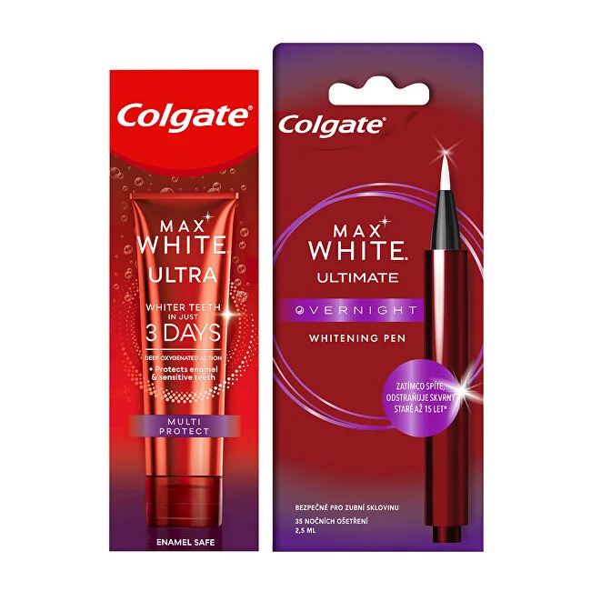 Colgate Whitening dental care set Max White thumbnail 2