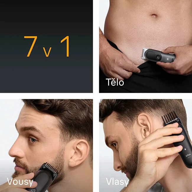 Braun Multifunctional 7-in-1 trimmer Series 5 AIO5520 Grey thumbnail 3
