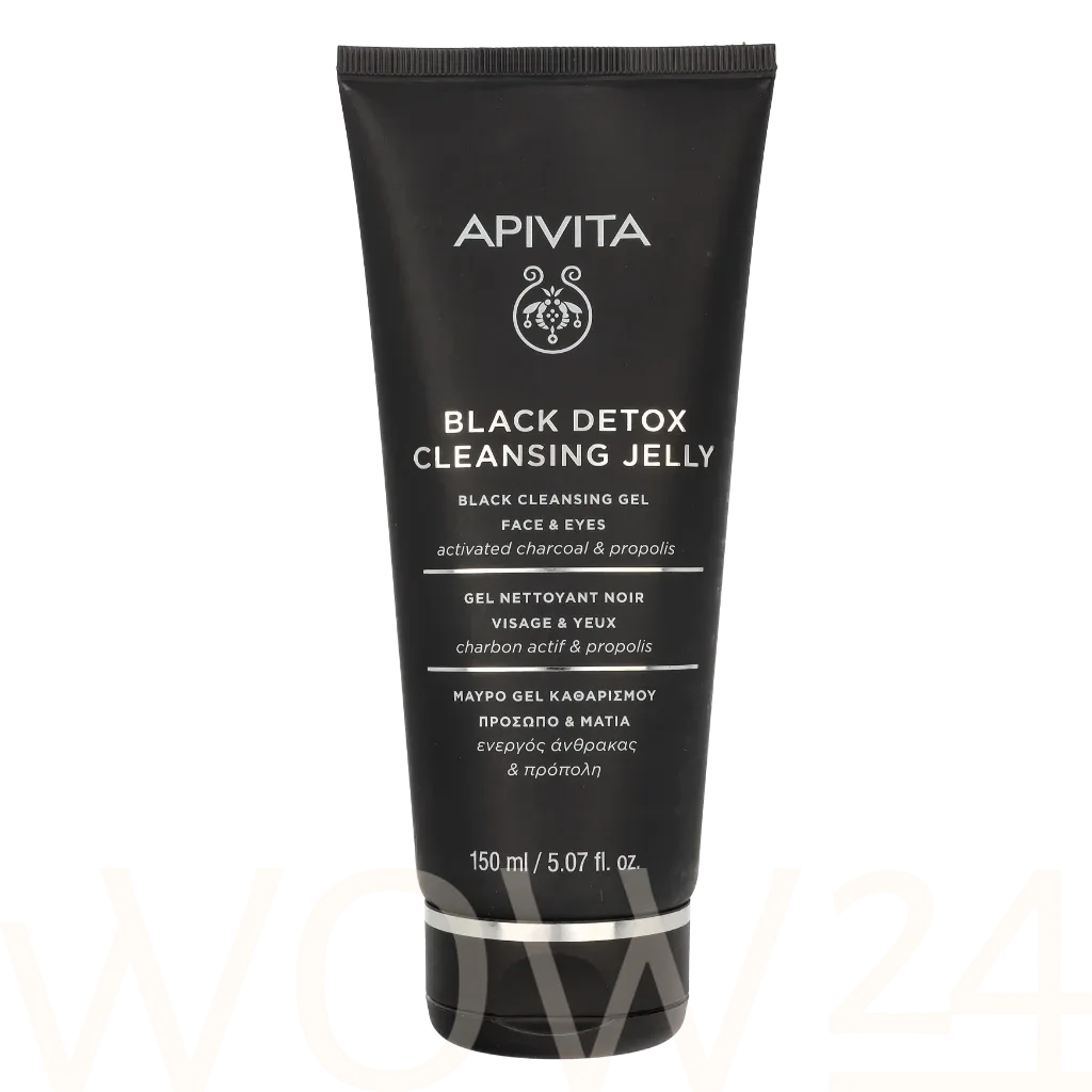 Apivita Black Detox Cleansing Jelly thumbnail 2