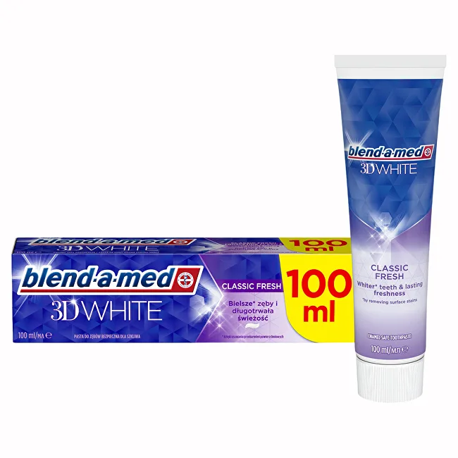 Blend-a-med Whitening toothpaste 3D White Classic Fresh thumbnail 2