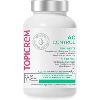 Topicrem Dietary supplement for problematic acne-prone skin AC Control (Clear Skin) 60 pcs thumbnail 2
