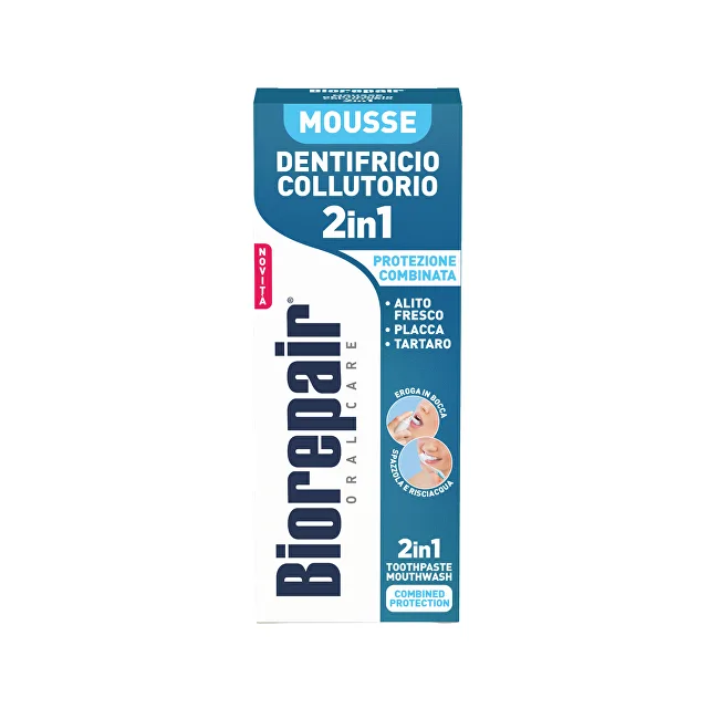 Biorepair Dental foam 2in1 Combined Protection Mousse thumbnail 2