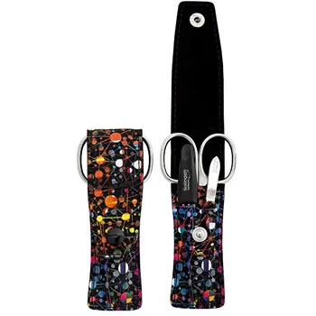 DuKaS Travel manicure set 3-piece black colorful PL 872 thumbnail 4