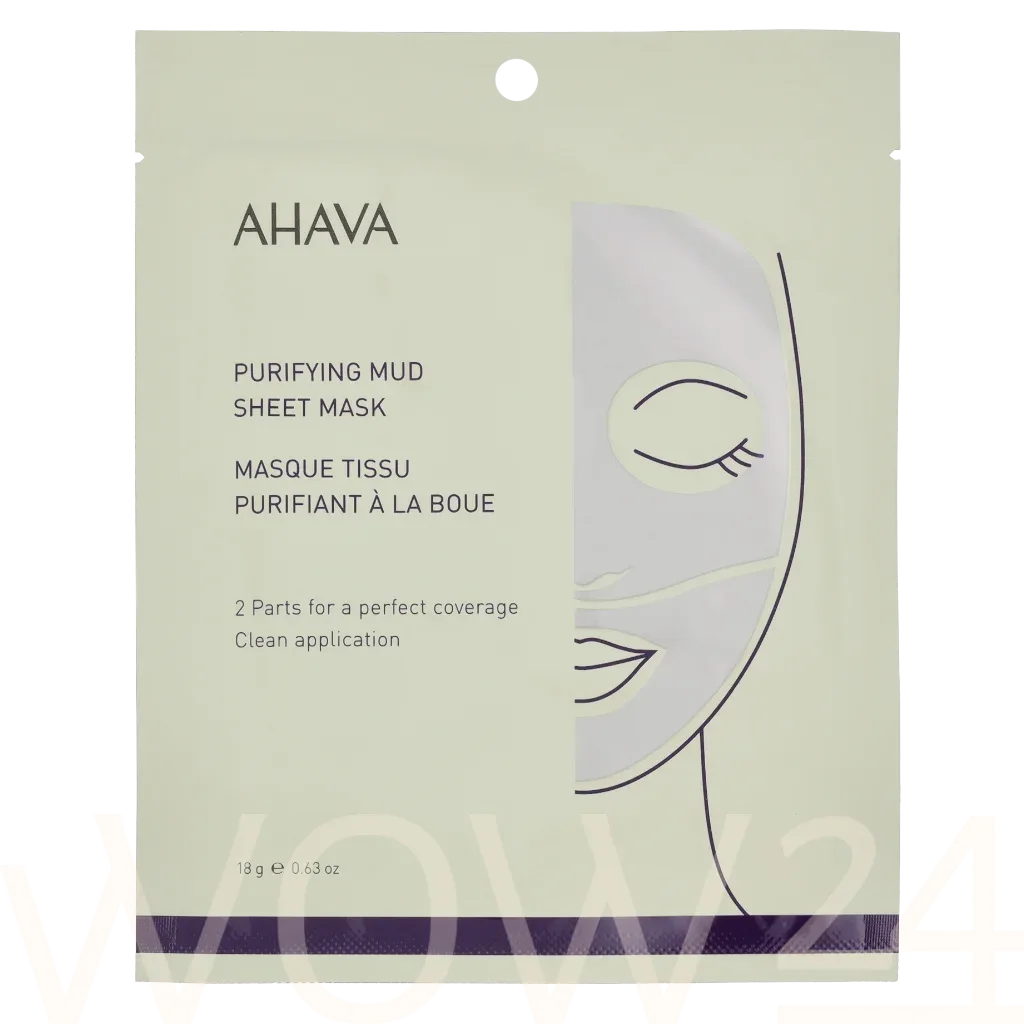 AHAVA Purifying Mud Sheet Mask thumbnail 2