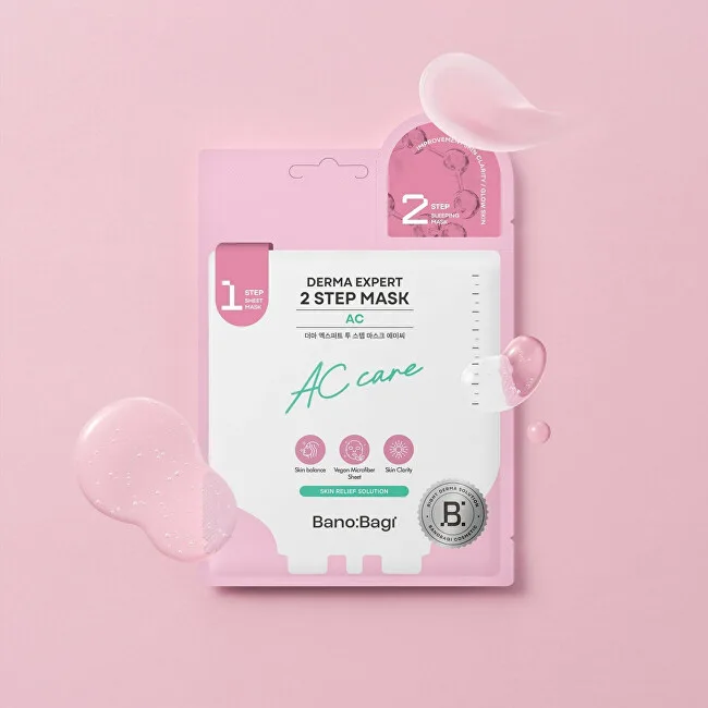 BANOBAGI Two-phase mask for problematic skin Derma Expert AC (2 Step Mask) 25+2 g thumbnail 3