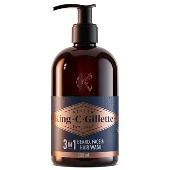 Gillette King C. Beard & Face Wash thumbnail 7