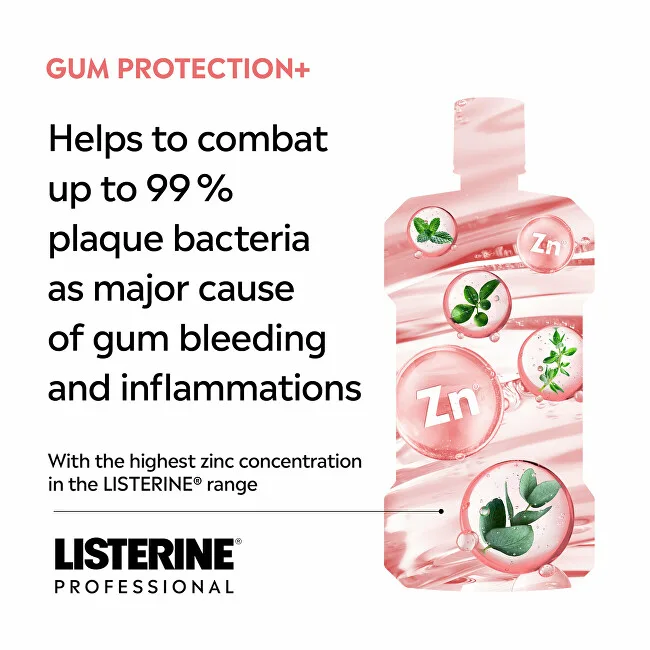 Listerine Mouthwash Professional Gum Protection+ thumbnail 3