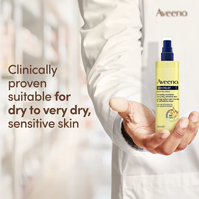 Aveeno Skin Relief Body Oil Spray thumbnail 6