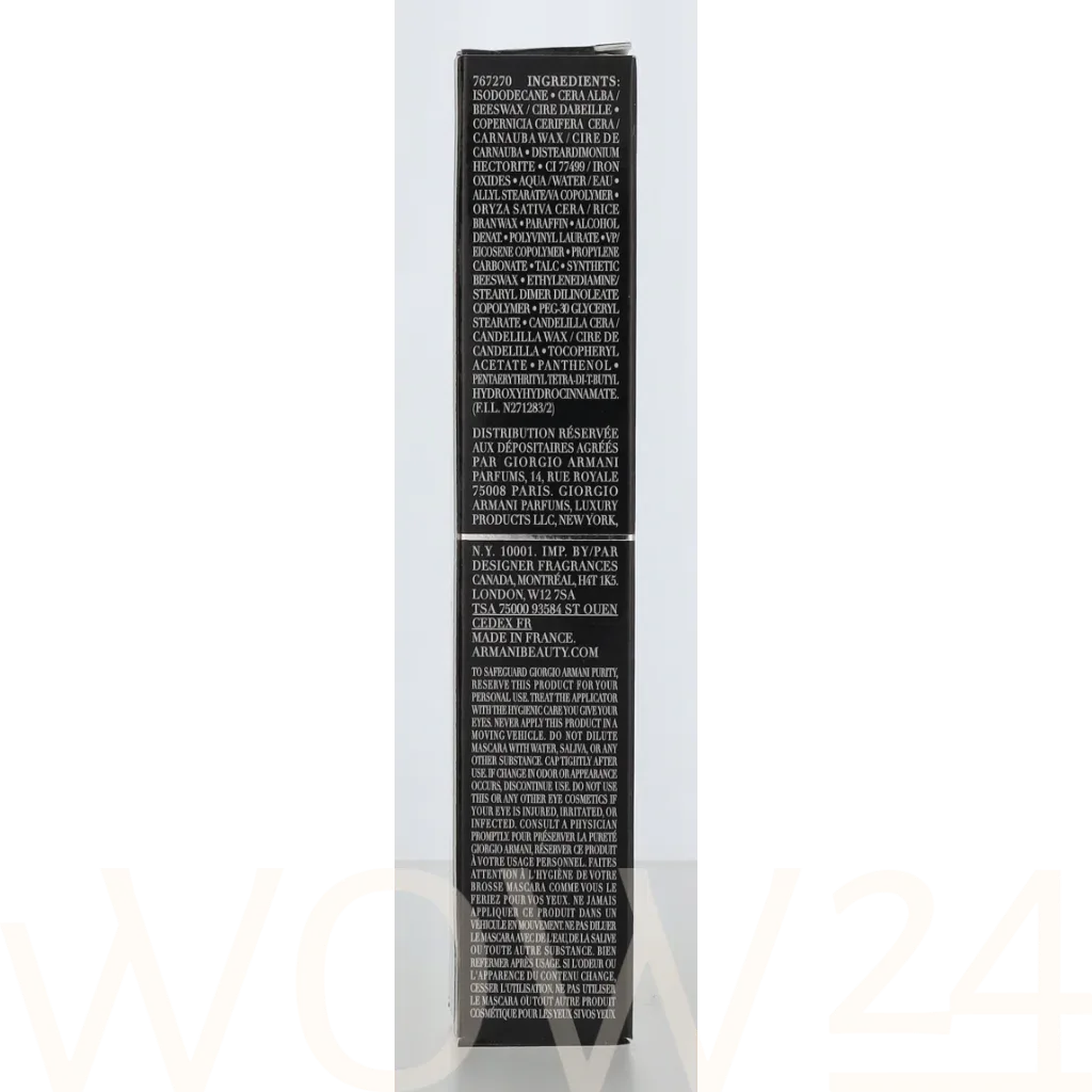 Armani Armani Eyes To Kill Wet L&V Waterproof Mascara thumbnail 3