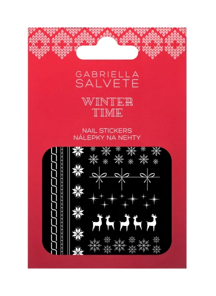 Winter time nail art stickers