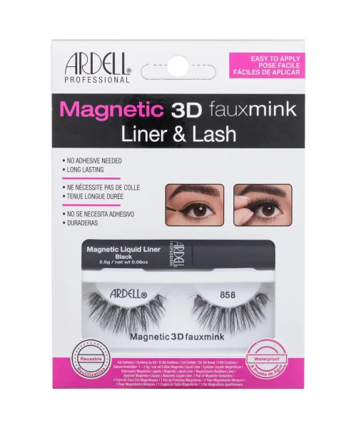 Magnetic 3d faux mink 858