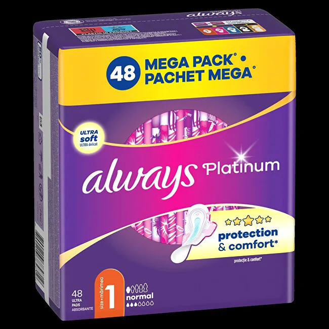 Always Platinum Normal sanitary napkins 48 pcs thumbnail 8