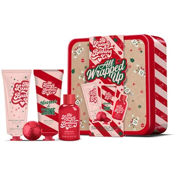 The Luxury Bathing Company Mini body care gift set in a tin box Christmas sweets, Cocoa & Vanilla 4 pcs thumbnail 2