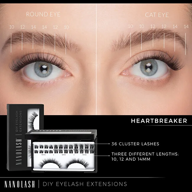 Nanolash DIY Eyelash Extensions Heartbreaker thumbnail 4