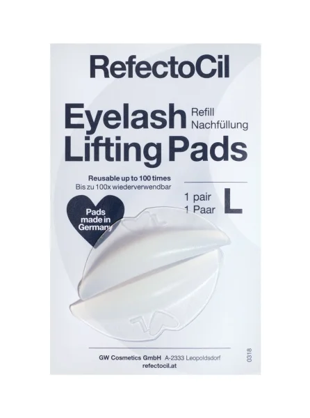 Eyelash lifting pads