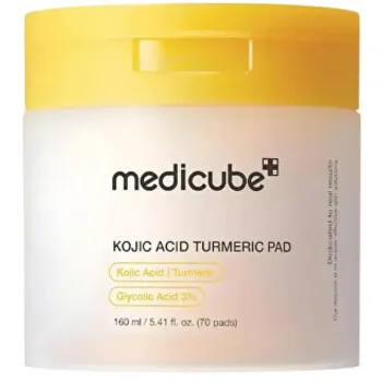 Medicube Toning pads Kojic Acid Turmeric Toner Pad 70 pcs thumbnail 2