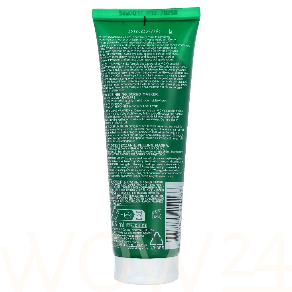 Vichy Normaderm 3in1 Scrub + Cleanser + Mask thumbnail 3