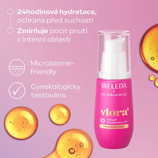Weleda Protective oil care for the intimate area Vlora+ Velvet Protection Oil 30 ml thumbnail 3