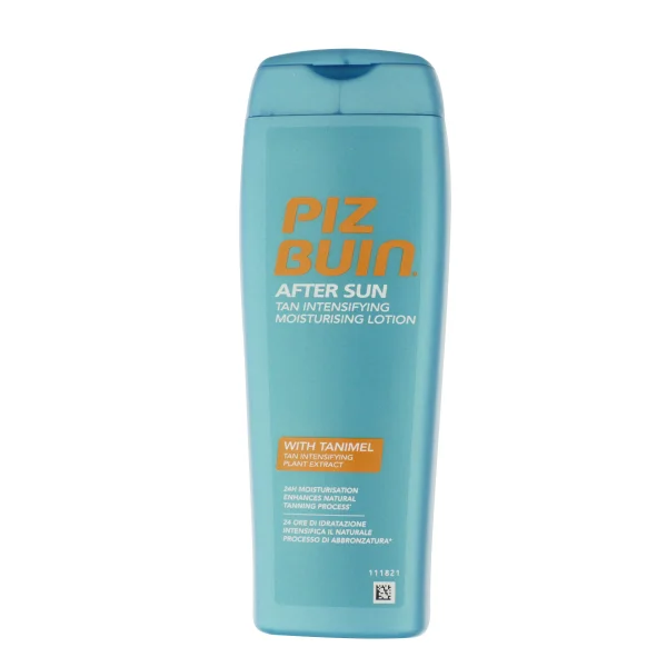 After sun tan intensifier lotion