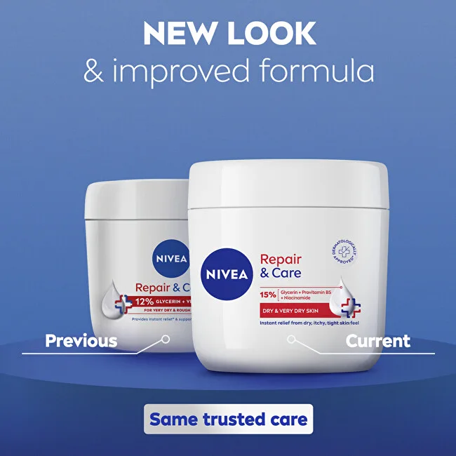Nivea Hydrating body cream 15% Repair & Care 400 ml thumbnail 6