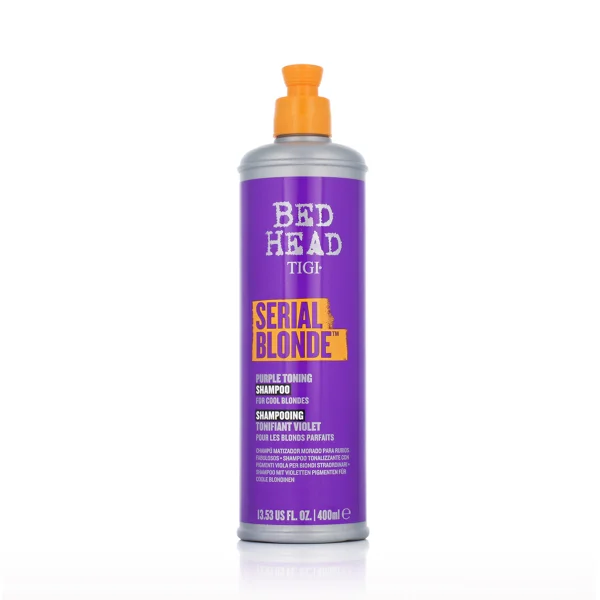 Bed head serial blonde purple toning