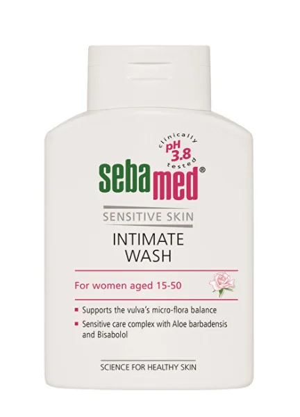 Sensitive skin intimate wash