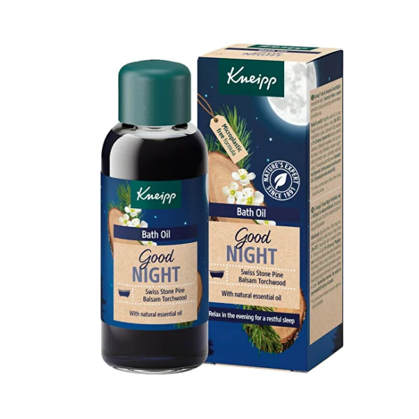 Good night bath oil