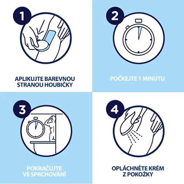 Men in shower hair removal cream thumbnail 4