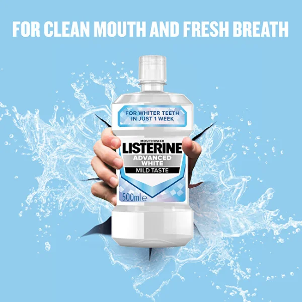 Advanced white mild taste mouthwash thumbnail 6