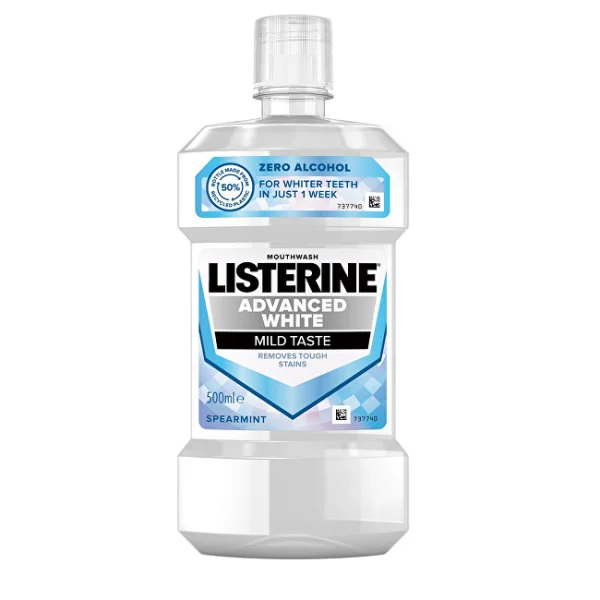 Advanced white mild taste mouthwash