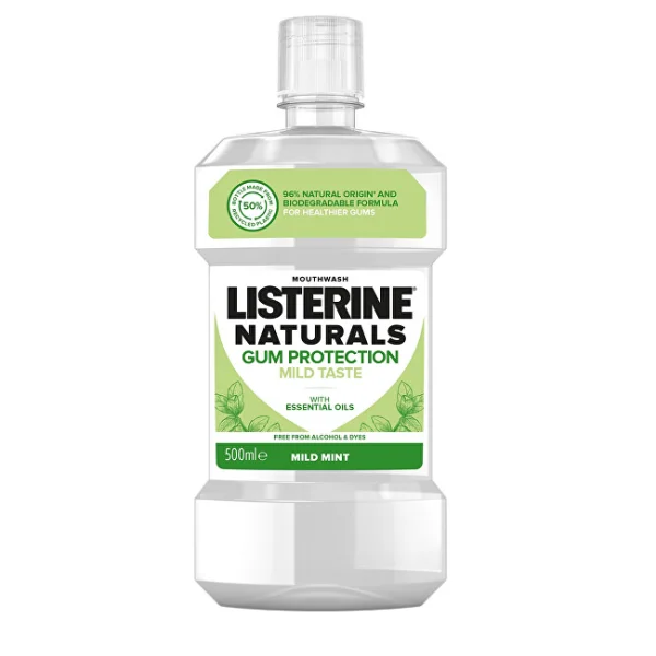 Naturals gum protection mild taste mouthwash