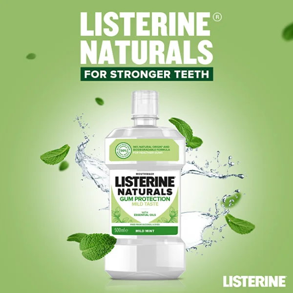 Naturals gum protection mild taste mouthwash thumbnail 9