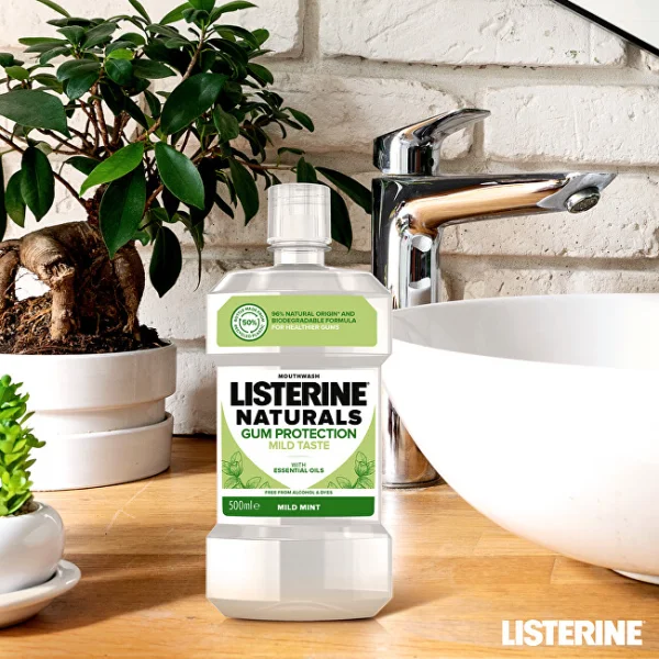 Naturals gum protection mild taste mouthwash thumbnail 2