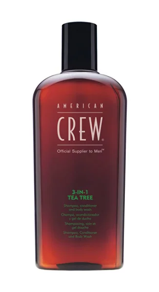 3-in-1 shampoo, conditioner & body wash tea tree