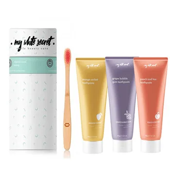 My White Secret Fruit paste + toothbrush set thumbnail 2