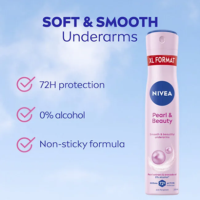 Nivea Antiperspirant spray Pearl & Beauty (Antiperspirant) 200 ml thumbnail 2