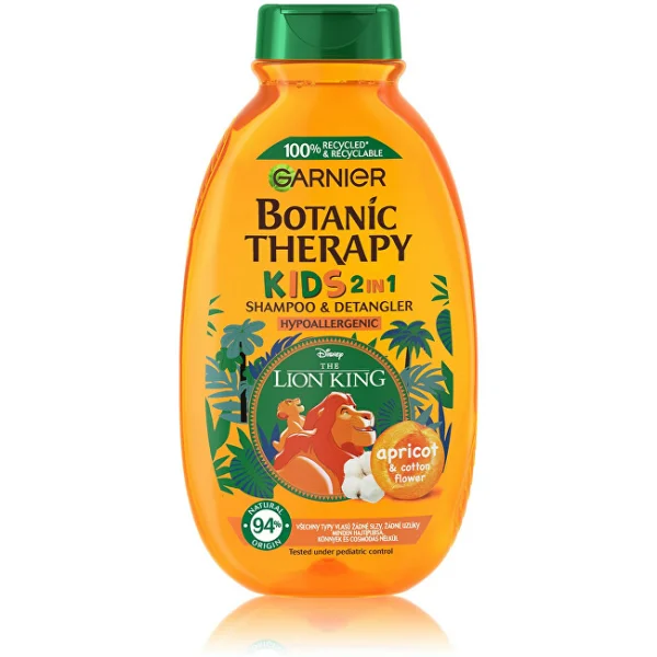 Botanic therapy kids lion king shampoo & detangler