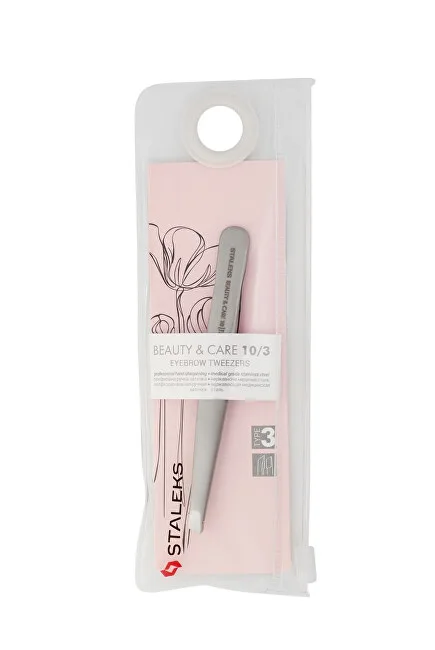 STALEKS Eyebrow tweezers with a wide beveled tip Beauty & Care 10 Type 3 (Eyebrow Tweezers) thumbnail 4