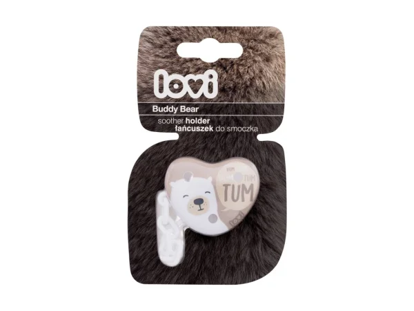 Buddy bear soother holder