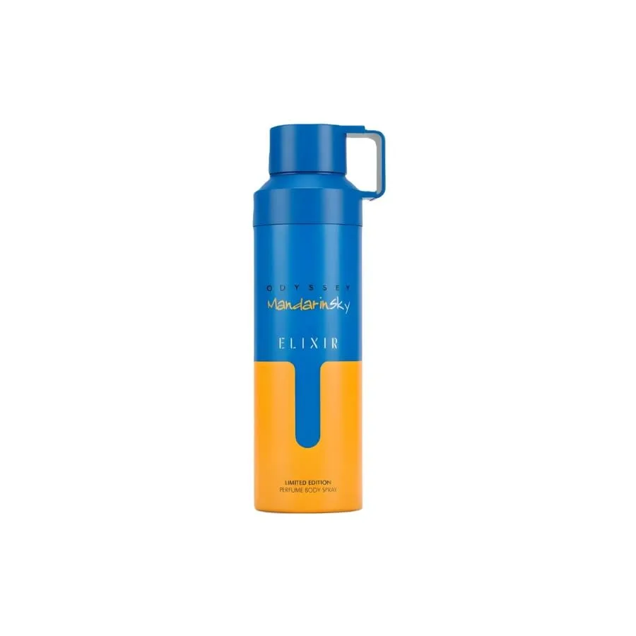 Armaf Beauté Armaf, Odyssey Mandarin Sky Elixir, Woody, Deodorant Spray, For Men, 200 ml thumbnail 5